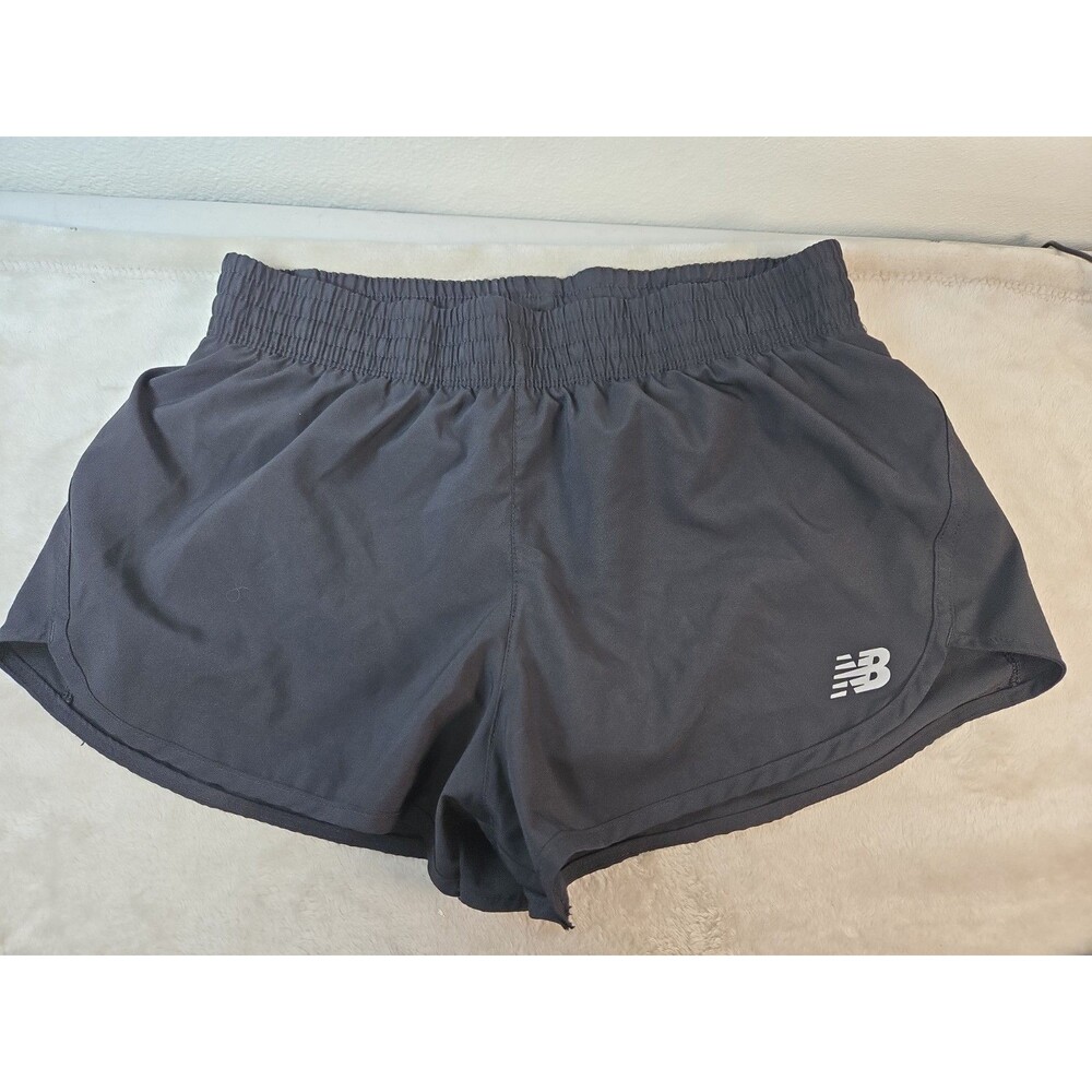 New Balance Impact Women’s Running Shorts 2 in 1 Black Polyester Line Size M